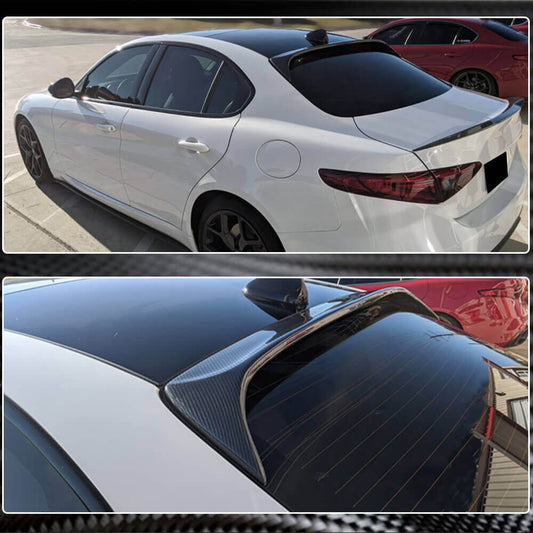 Spoiler V2 (Carbon) for Alfa Romeo Giulia 2016-2022 - image 2