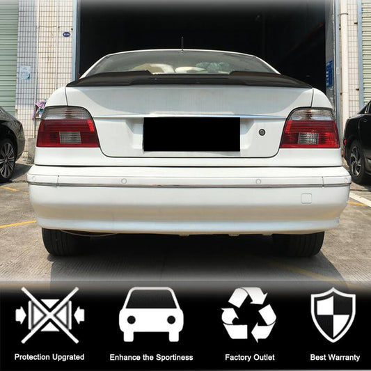 Rear Trunk Spoiler Carbon Fiber (SD) for BMW 5 series E-39 1996-2003 - image 1