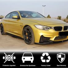 Side Skirts Carbon Fiber V6 (for F82) for BMW 4 series F-32 2012-2020 - image 2