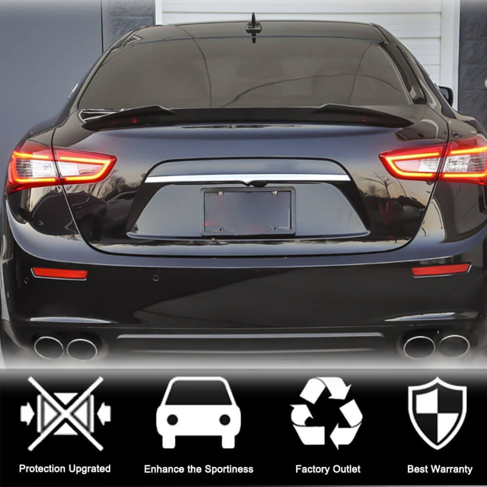 Spoiler V3 (Carbon) for Maserati Ghibli 2013-2023 - image 2