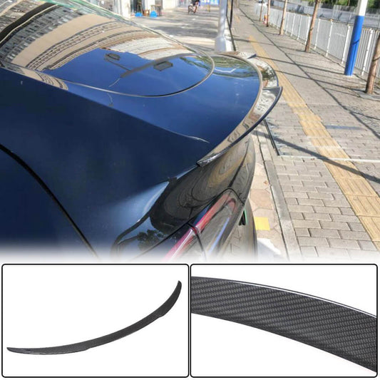 Rear Trunk Spoiler Dry Carbon Fiber V6 (2020-2023) for Tesla Model Y - image 2