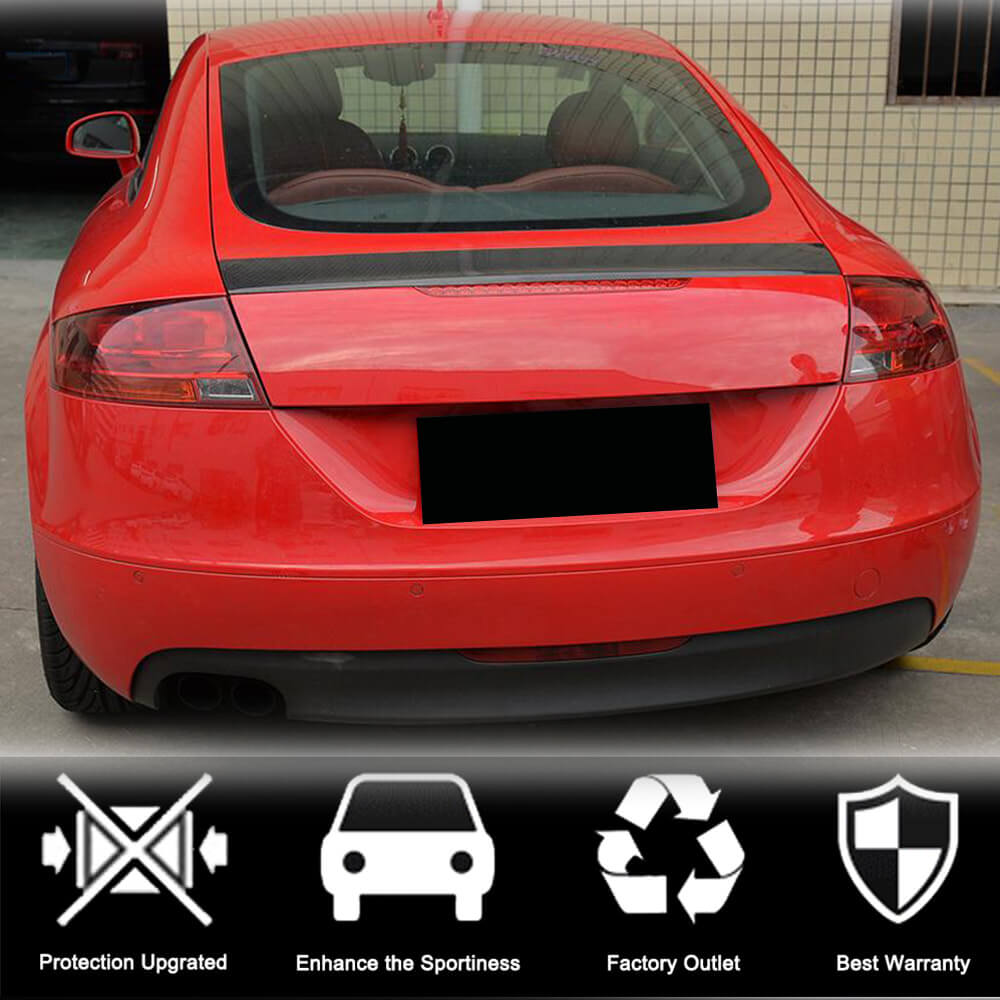 Spoiler V5 (Carbon) for Audi TT 2006-2014 - image 2