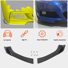Front Bumper Splitters Carbon Fiber V1 (for M-Sport) for BMW 3 series F-30/31/34 2012-2019 - image 2
