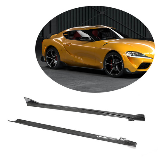 Side sills (Carbon) for Toyota Supra 2019- - image 2