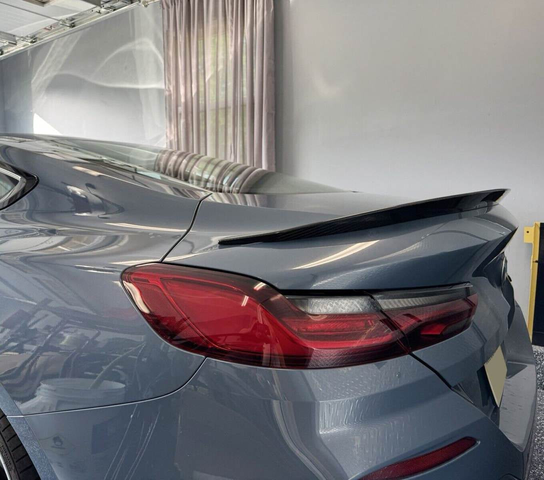 Rear Trunk Spoiler Dry Carbon Fiber V2 (for G15) for BMW 8 series G14/G15/G16 - image 2