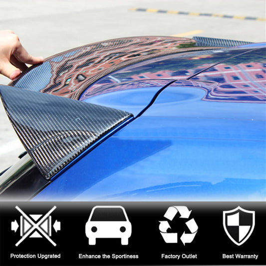 Spoiler V3 (for Base, Carbon) for Volkswagen Scirocco - image 2