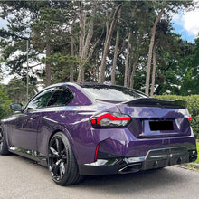 Rear Trunk Spoiler Carbon Fiber V2 for BMW 2 Series G42 2021- - image 2