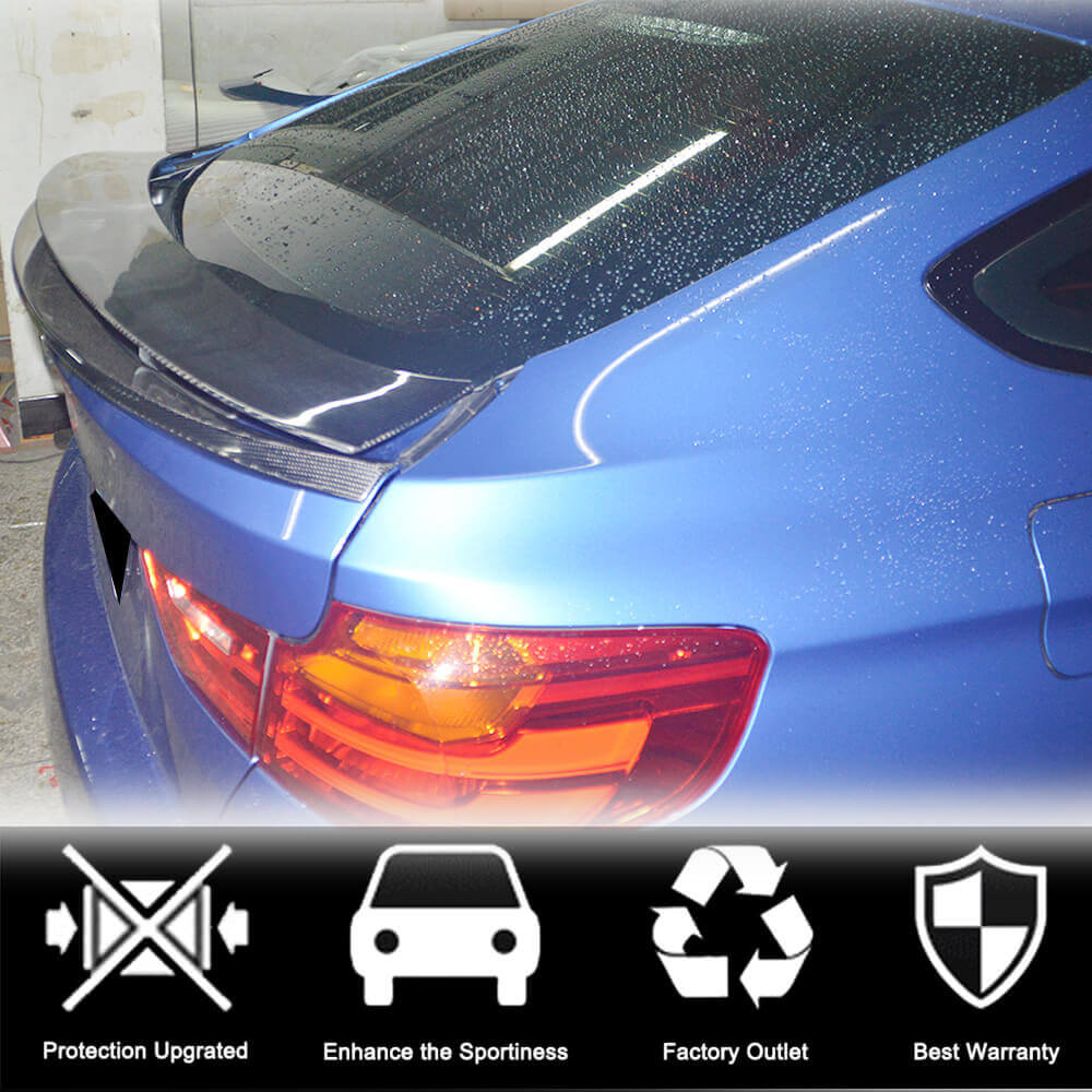 Spoiler V2 (for F34, Carbon) for BMW 3 Series F-30/31/34 2012-2019 - image 2
