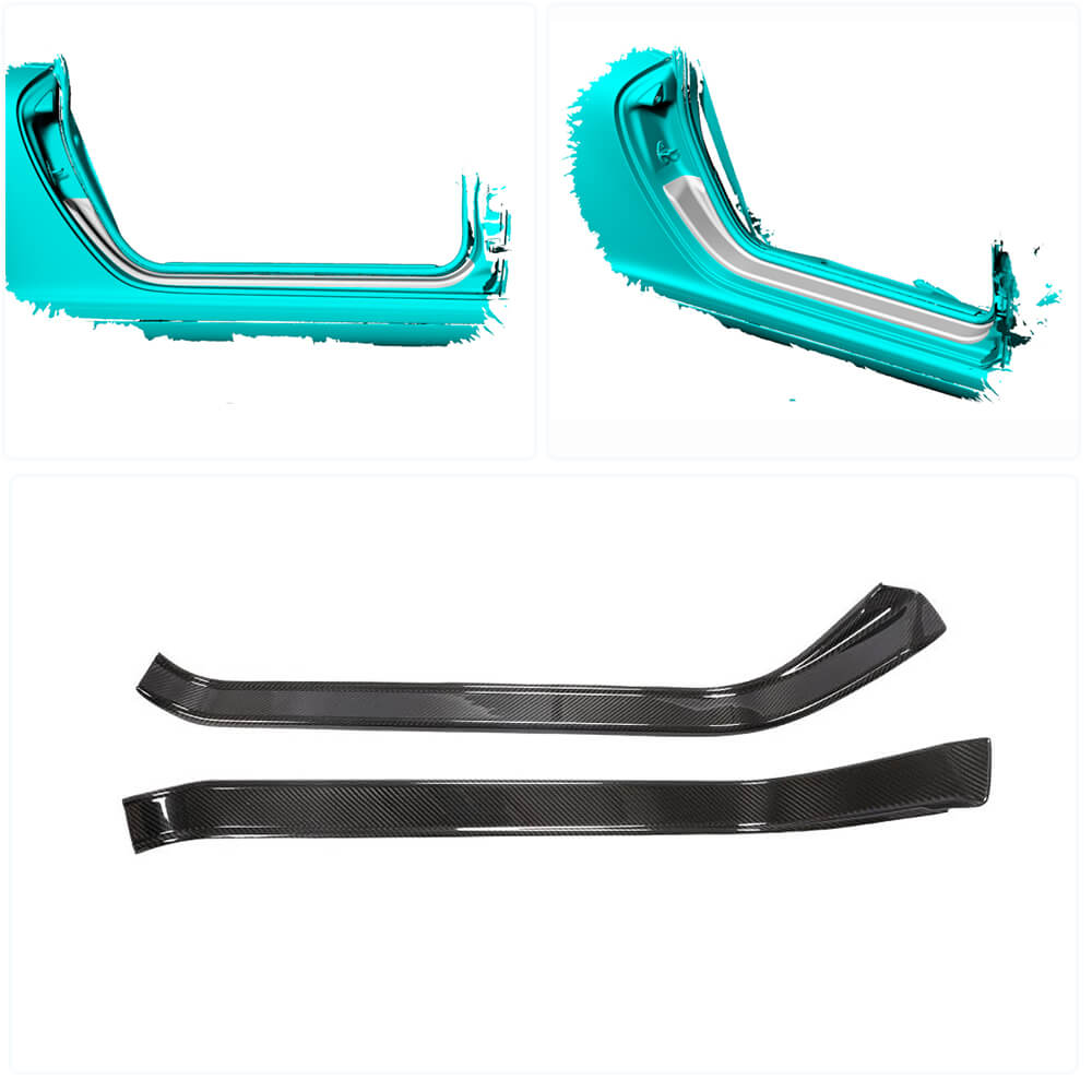 Door Sill Covers (Carbon) for Porsche 911 2004-2012 - image 2