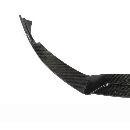 Lip V3 front bumper cover (for AMG-Line SD 2018-2021, Carbon) for Mercedes A-class W177 2018↗ - image 2