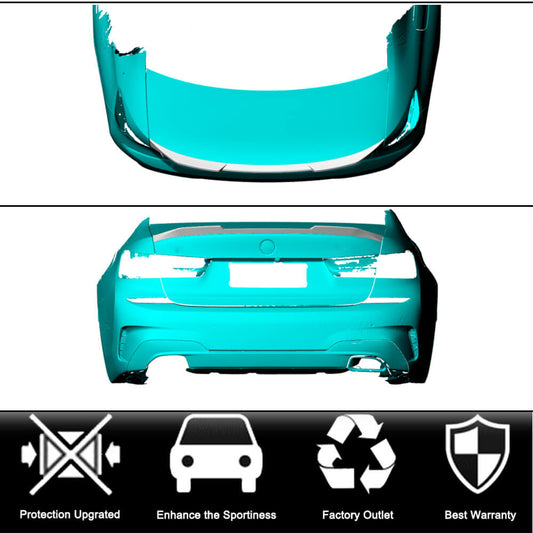 Rear Trunk Spoiler Carbon Fiber V2 (SD) for BMW 3 series G20/21 2018- - image 2