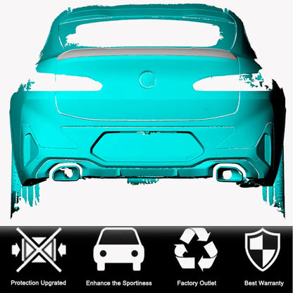 P-Style Spoiler (Carbon) for BMW X4 G02 2018- - image 2