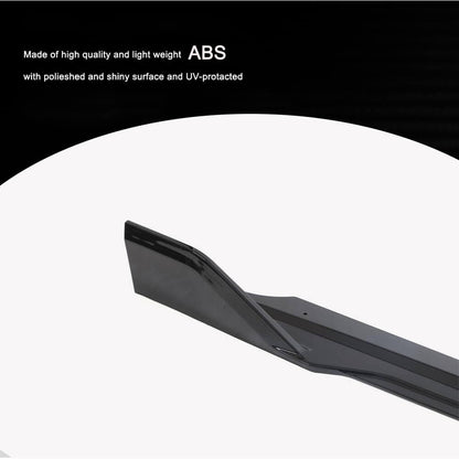 Side Skirt Extensions V3 (Gloss Black) for BMW X5 G05 2019- - image 2