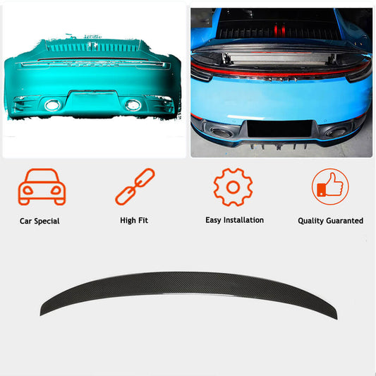 Spoiler (for Carrera/Targa, Carbon) for Porsche 911 2018- - image 2