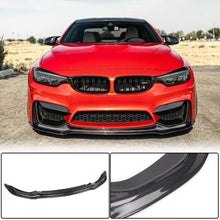 Front Bumper Lip Carbon Fiber V14 (for F82/F83) for BMW 4 series F-32 2012-2020 - image 2