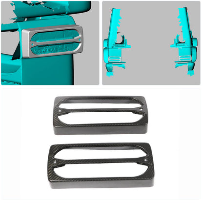 Tail Light Covers (Dry Carbon) for Mercedes G сlass W463 1990-2018 - image 2