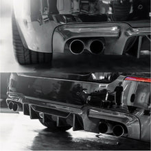 Rear Bumper Diffuser Carbon Fiber V5 (for M5) for BMW 5 series F-10/11/07 2010-2016 - image 2
