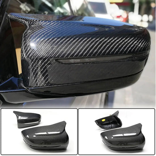 Mirror Caps M-Look V2 (2018-2021, Carbon) for BMW 8 Series G14/G15/G16 2018- - image 2