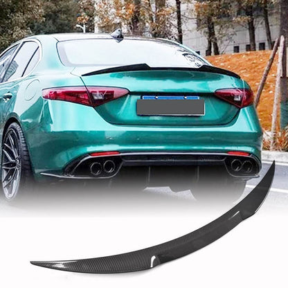 Spoiler V2 (fiberglass) for Alfa Romeo Giulia 2016-2022 - image 4
