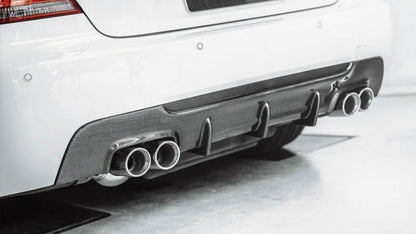 Rear Bumper Diffuser Carbon Fiber V1 (for E92/E93 M Sport) for BMW 3 series E-90/91/92/93 2005-2011 - image 2