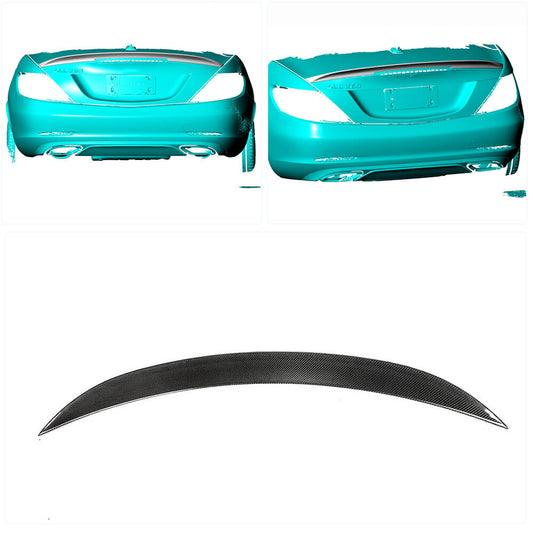Spoiler (for 2016-2020, Carbon) for Mercedes SLK R172 2011-2016 - image 2