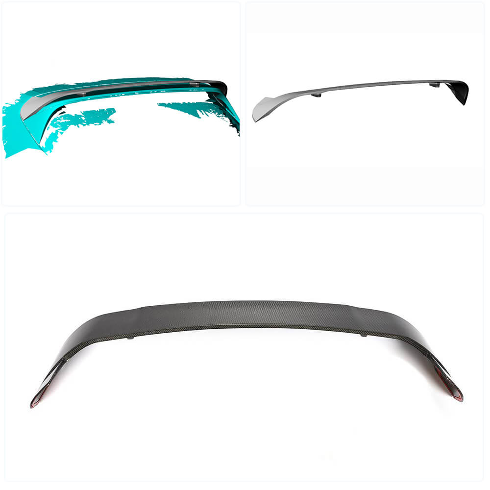 Spoiler (for Base, Carbon) for Porsche Cayenne 2018- - image 2