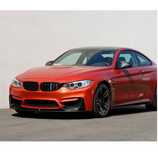 Front Bumper Lip Carbon Fiber V2 (for F80) for BMW 3 series F-30/31/34 2012-2019 - image 2