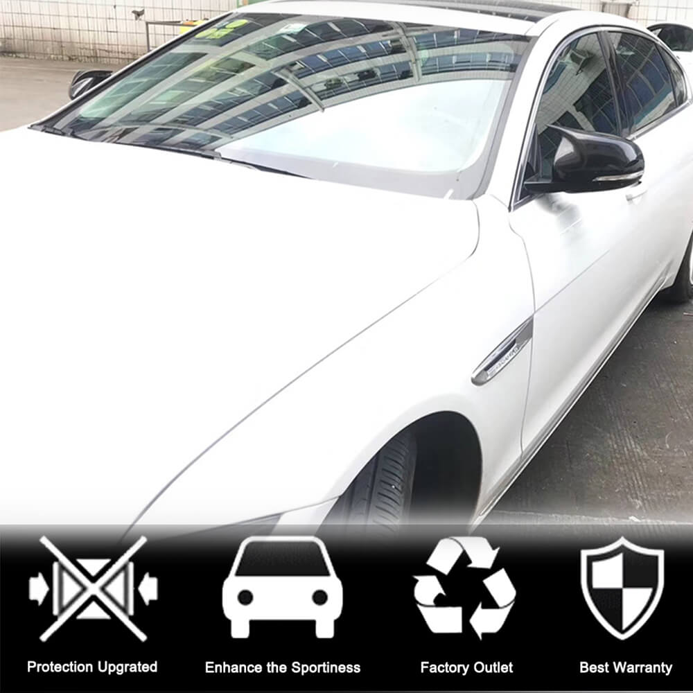 Mirror Covers V2 (2015-2019, Carbon) for Jaguar XE 2016- - image 2
