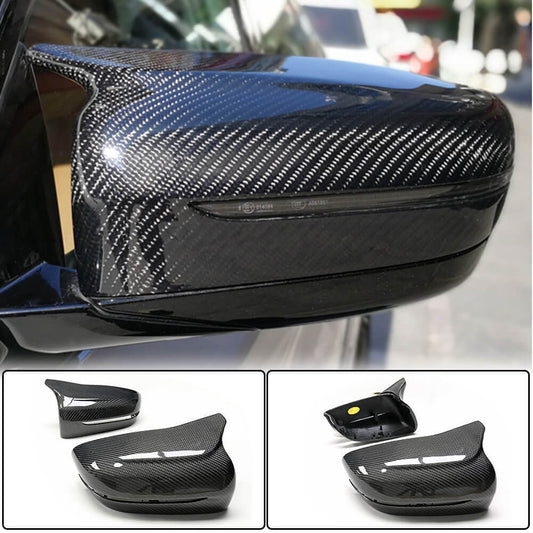 Mirror Covers M-Look Carbon V2 (2019-2022) for BMW 3 series G20/21 2018- - image 2