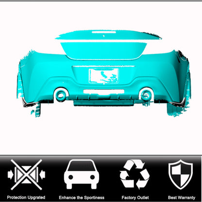Covers on the rear bumper V1 (Carbon) for Subaru BRZ 2021- - image 2