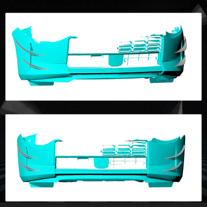 Covers on the front bumper (Carbon) for Nissan 400Z - image 2