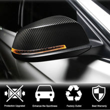 Mirror Covers V3 (Carbon) for BMW 7 Series F01/F02 2008-2015 - image 2