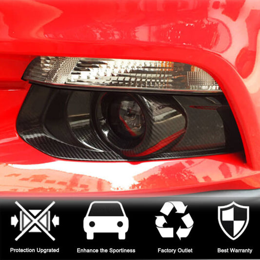 Covers for fog lights V2 (2015-2017, Carbon) for Ford Mustang 2015-2023 - image 2
