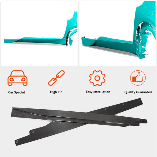 Side Skirts Carbon Fiber for BMW I3 2013-2022 - image 2