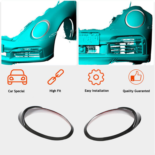 Headlight covers (Carbon) for Porsche 911 2018- - image 2