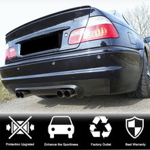 Rear Bumper Diffuser Carbon Fiber V1 (for M3) for BMW 3 series E-46 1998-2006 - image 2