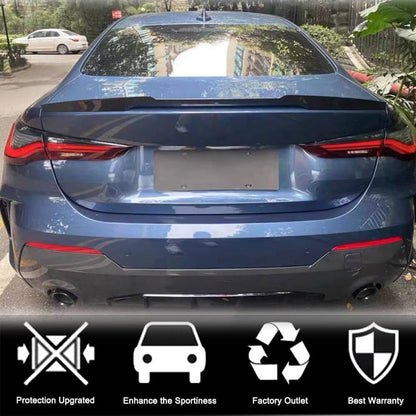 Rear Trunk Spoiler Carbon Fiber V9 (Coupe) for BMW 4 series G22/23/26 2020- - image 2