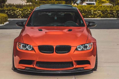 Front Bumper Lip Carbon Fiber V2 (for M3) for BMW 3 series E-90/91/92/93 2005-2011 - image 2