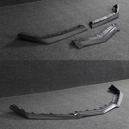 Cover on the front bumper Lip (for Z06, 2022-2024, Carbon) for Chevrolet Corvette C8 2019- - image 2