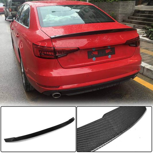 V5 Spoiler (for Sedan, Carbon) for Audi A4 B9 2015-2024 - image 2