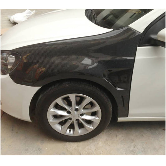 Fenders (for HB 2010-2013, Carbon) for Volkswagen Golf 6 2008-2014 - image 2