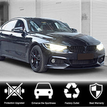 Front Bumper Lip Carbon Fiber V3 (M-Sport) for BMW 4 series F-32 2012-2020 - image 2