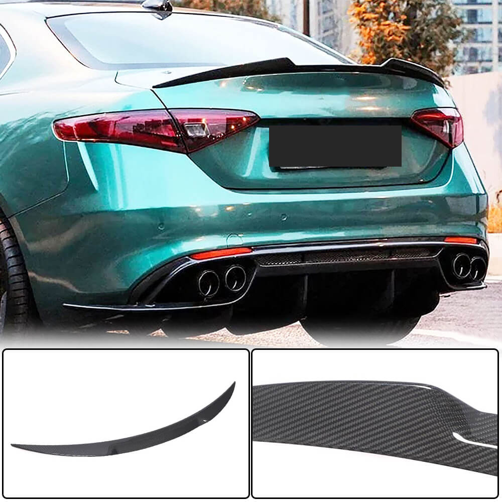 Spoiler V5 (Dry Carbon) for Alfa Romeo Giulia 2016-2022 - image 2