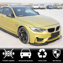 Front Bumper Lip V9 (for F82/F83, Carbon) for BMW 4 Series F-32 2012-2020 - image 2