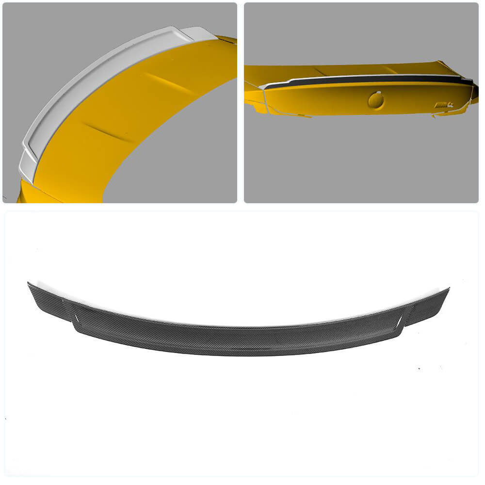 Spoiler V2 (for F82, Carbon) for BMW 4 Series F32/F33/F36 2012-2020 - image 2