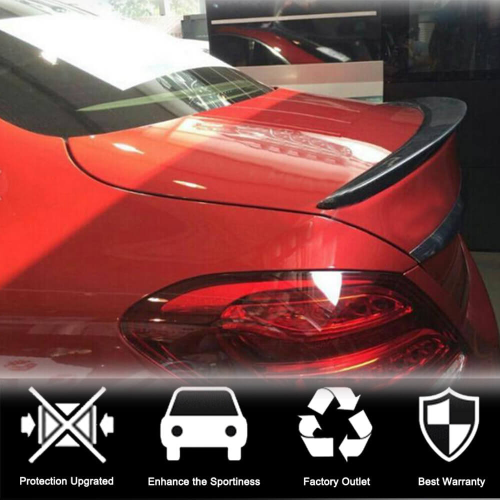 Spoiler V2 (for SD 2015-2019, Carbon) for Mercedes C-сlass W205 2014-2021 - image 2