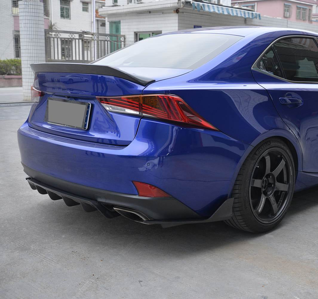 Spoiler V2 (for 2013-2020, Carbon) for Lexus IS 2013- - image 2