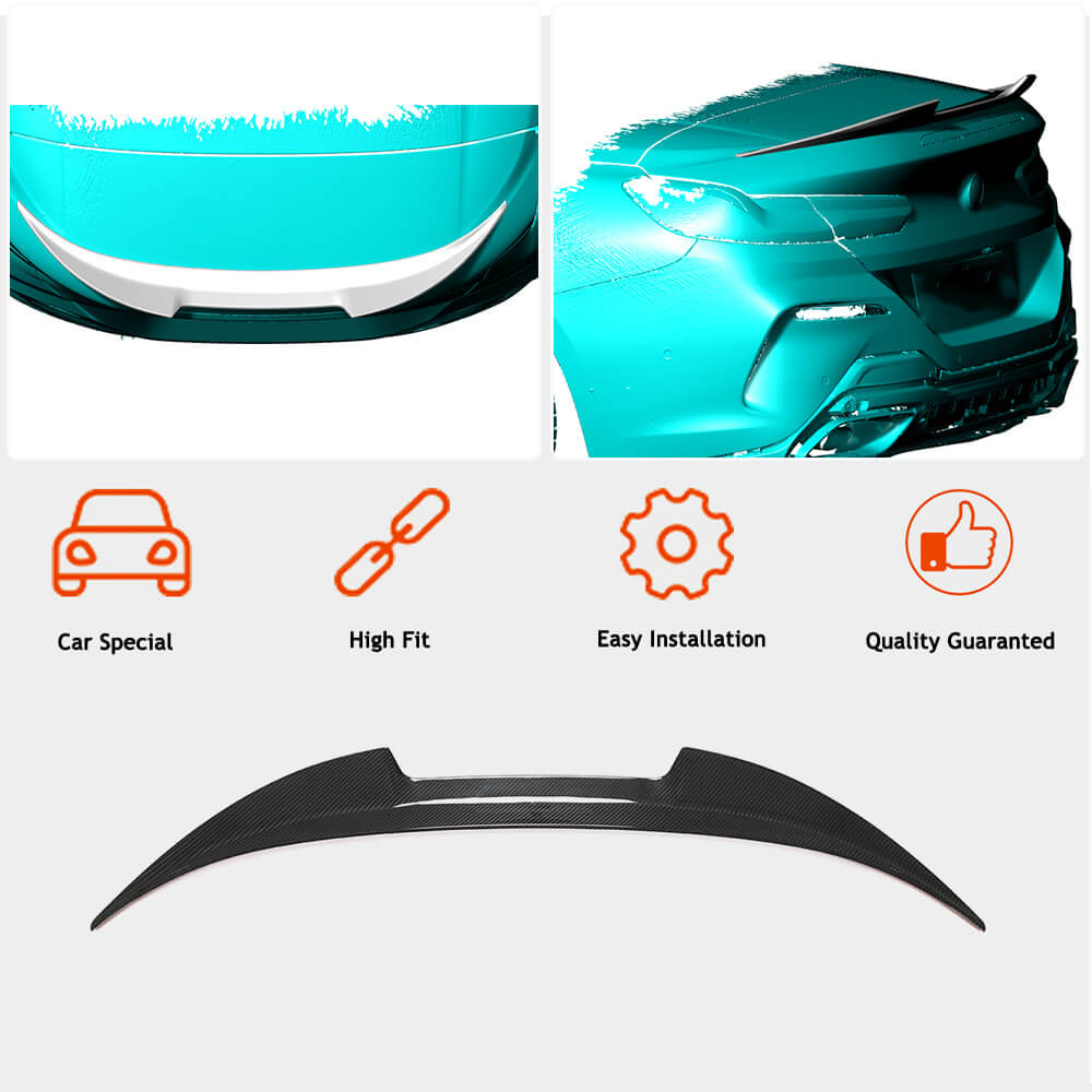 Rear Trunk Spoiler Dry Carbon Fiber (for G14) for BMW 8 series G14/G15/G16 - image 2