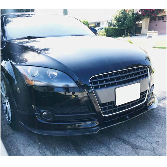 Front bumper lip V1 (2006-2010, Carbon) for Audi TT 2006-2014 - image 2