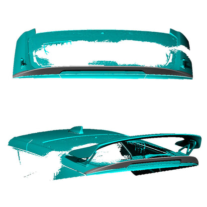 Spoiler (Carbon) for Honda Civic HB 2021- - image 2